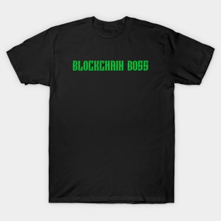 Blockchain Boss T-Shirt